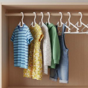 50612 - DecoBella 6’lı Plastik Çocuk Elbise Askısı