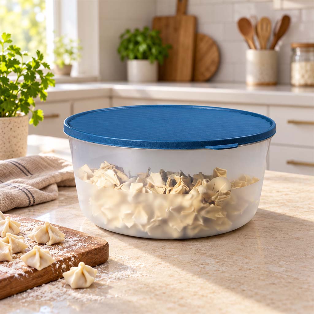 81100 - DecoBella Yuvarlak Saklama Kabı 6.5L