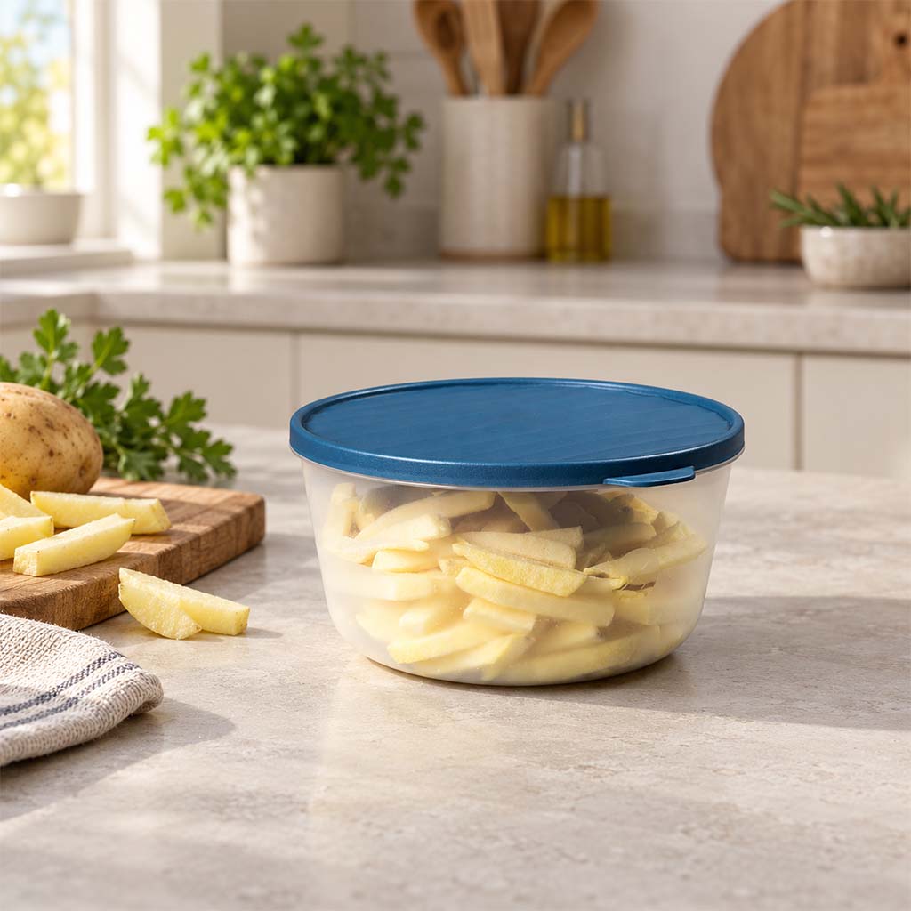 81103 - DecoBella Yuvarlak Saklama Kabı 2.2L