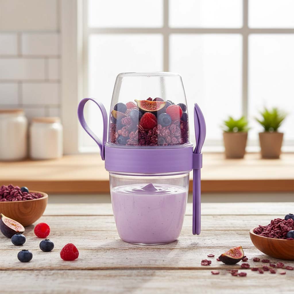 81152 - DecoBella On the Go Yogurt & Cereal Breakfast Cup